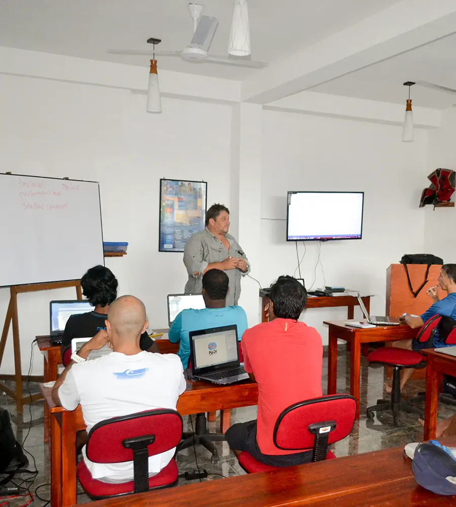 poseidon diving centre facilities class room